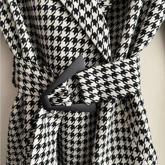 Topshop Collared Belted Jacket - Picture 3 of 5